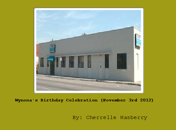 Wynona's Birthday Celebration (November 3rd 2012)