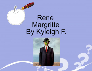 Rene Magritte by Kyleigh