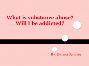 Teen substance abuse and addiction