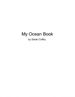 My Ocean Book