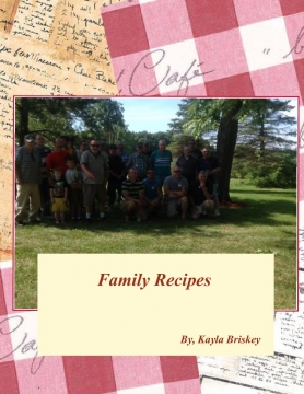 Family recipe book