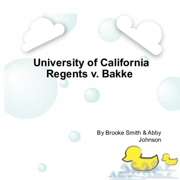 University of California Regents v. Bakker