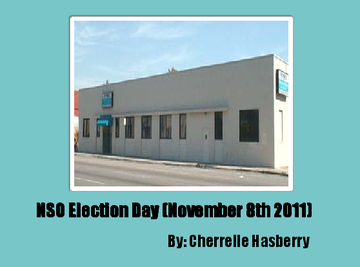 NSO Election Day (November 8th 2011)