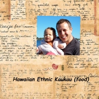 Hawaiian Ethnic Kaukau (food)