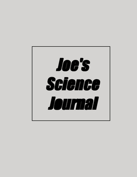 Joe's Science Journal