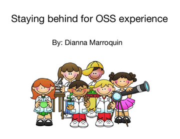 Staying behind for OSS experience
