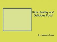 Children's Healthy Delicious Recipe