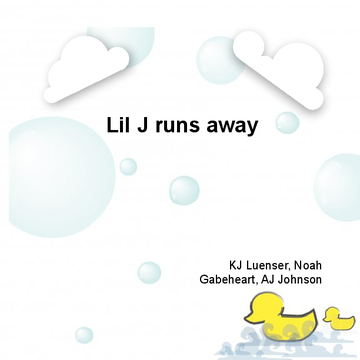 Lil J runs away