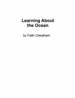 Learning About the Ocean