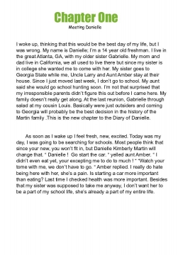 Diary Of Danielle