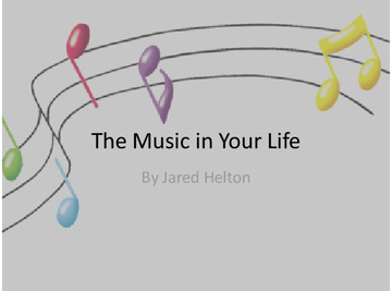 The Music in Your Life