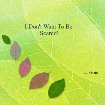 I Don't Want To Be Scared
