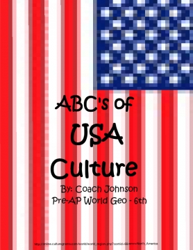 ABC's of USA Culture