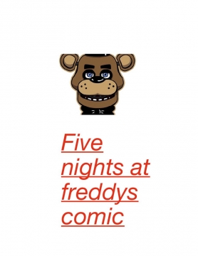 Five nights at Freddys comic