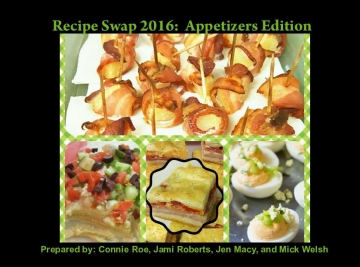 2016 Recipe Swap - Appetizers Edition