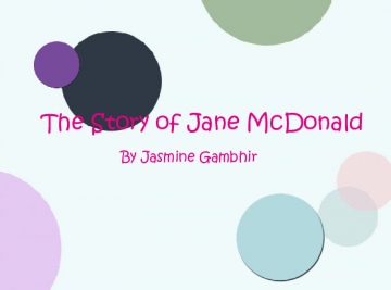 The Story of Jane McDonald
