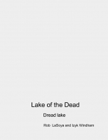 LAKE OF THE DEAD