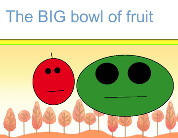 The BIG bowl of fruit