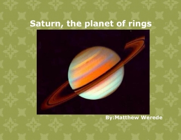Saturn, the planet of rings