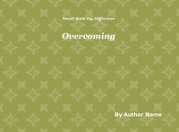 overcoming it