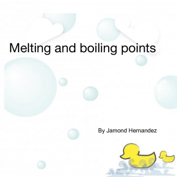 Melting point & boiling point