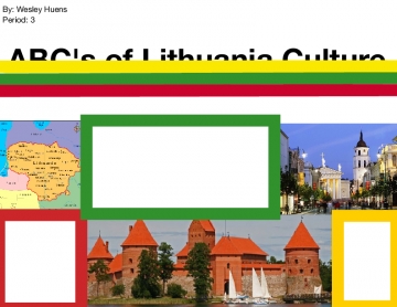 ABC's of Lithuania