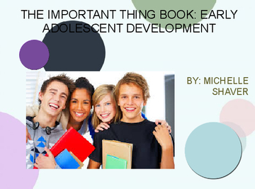 THE IMPORTANT THING BOOK