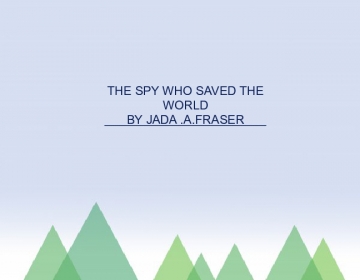 the spy who saved the world