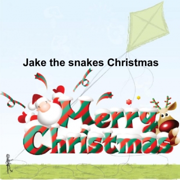 Jake the snake Christmas