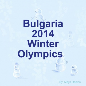 Bulgaria 2014 Winter Olympics