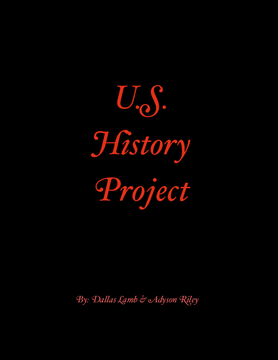 U.S. History Project