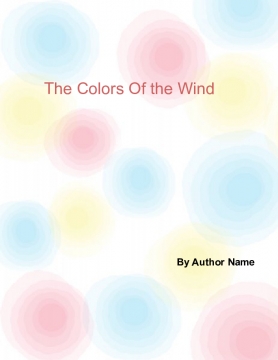 The Colors Of The Wind