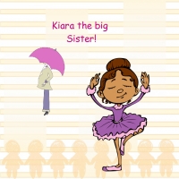 Kiara the big sister!