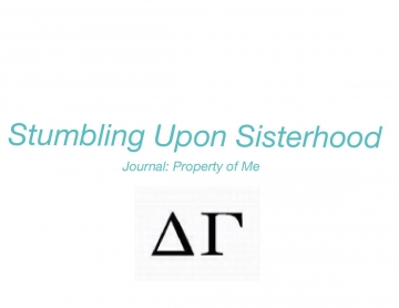 Stumbling Upon Sisterhood