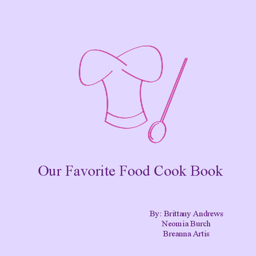 Our Favorite Food Cookbook