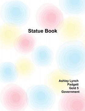 Statue Book