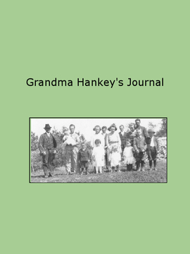 Grandma Hankey's Journal