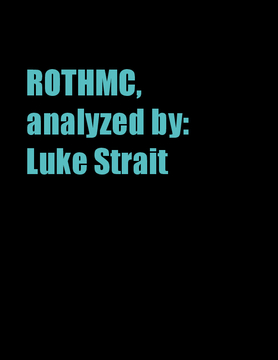 RoTHMC analyzed by Luke strait