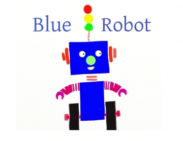 Blue robot