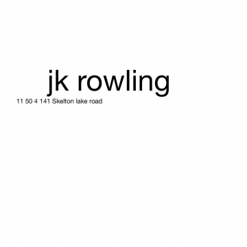 j.k rowilng