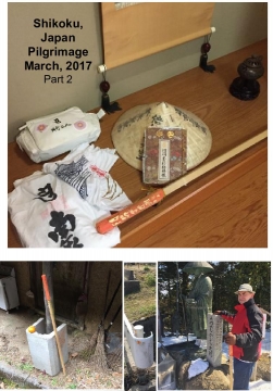 Shikoku, Japan 88 Temple Pilgrimage part 2  March 2017