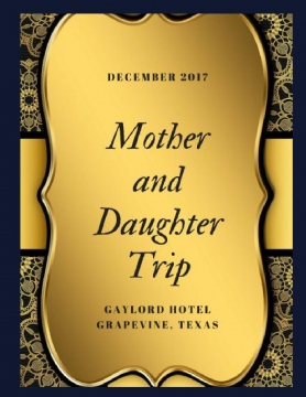Mother & Daughter Trip 