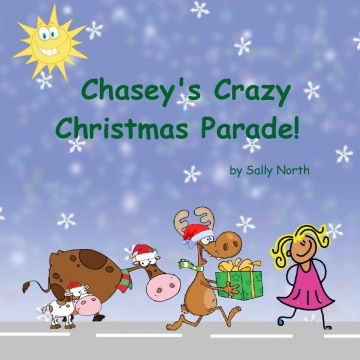 Etsy Girl's Christmas parade template