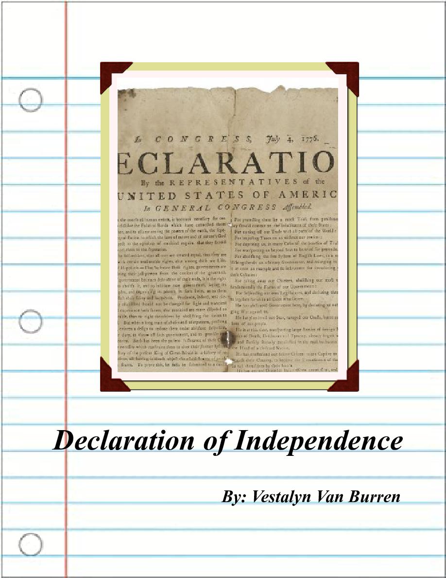book declaration of independence