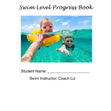 Swim Level Progress Book