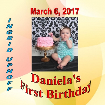 Daniela's First Birthday