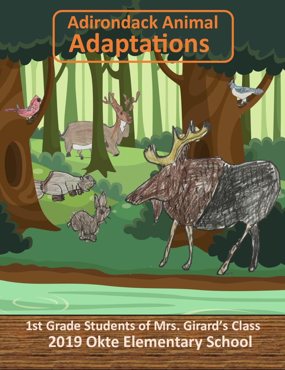 2019 Mrs. Girard Animal Adaptations Book 816506 | Front Cover