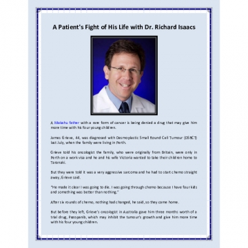 A Patient's Fight of His Life with Richard Isaacs, MD