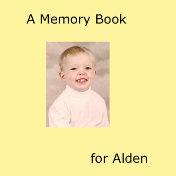 A Memory Book for Alden
