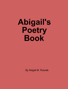 Abigail's Poetry Book